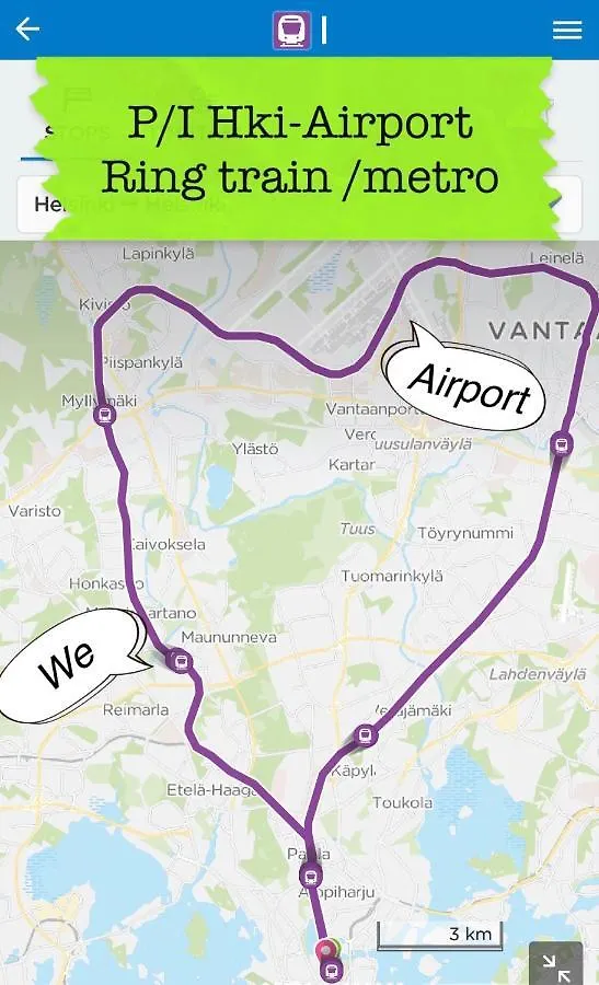 헬싱키 Super Easy To Airport/Hki , Full Aptment Max 4Ppl 아파트